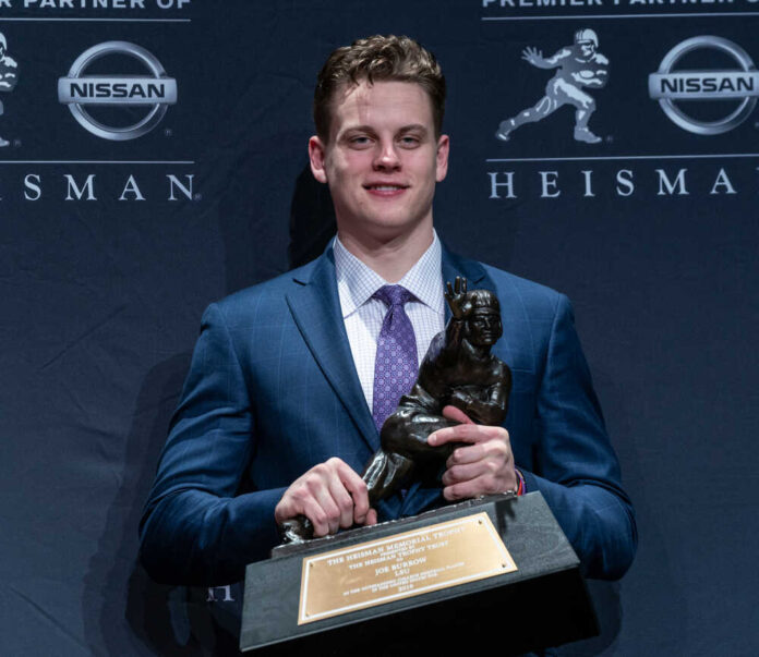 New,York,,Ny,-,December,14,,2019:,Quarterback,Joe,Burrow