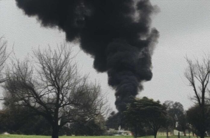 Ohio,East,Palestine,Chemical,Train,Crash,In,February,3,,2023.
