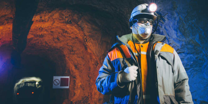 Miner,Underground,Mining,Gold