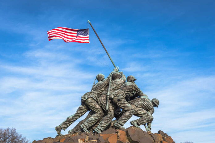 Washington,,Dc,-,April,5,,2015:,Marine,Corps,War,Memorial.