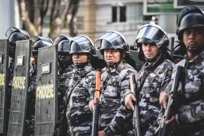 Salvador,,Bahia,,Brazil,-,September,7,,2016:,Soldiers,Of,The