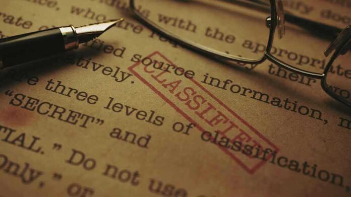 1948471972 featured image Classified document with pen and glasses on top.