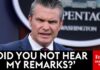 Hegseth SNAPS - Loses It During Briefing