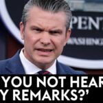 Hegseth SNAPS - Loses It During Briefing
