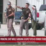 Hero School Principal Takes Bullet - Stops School Shooter