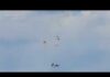 Idaho air show crash: Four crew members safely eject after collission