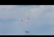 Navy Jets COLLIDE – Airshow Disaster! Idaho air show crash: Four crew members safely eject after collission