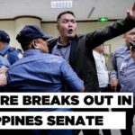 Gunfire ERUPTS Outside Foreign Senate WATCH: Gunshots Fired Inside Philippines Senate As ICC Tries To Arrest Senator Ronald dela Rosa | 4K