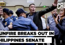 WATCH: Gunshots Fired Inside Philippines Senate As ICC Tries To Arrest Senator Ronald dela Rosa | 4K