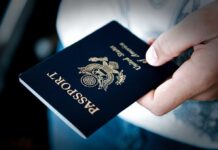 Cruise Giant Hacked – Passports in Play! A person holding a United States passport with a dark background