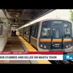 Woman dead after violent stabbing attack on MARTA train at Oakland City Station