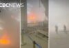 International Airport BOMBED - Explosion Wounds 63!