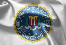 FBI seal on a textured background