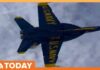 Onlookers SCRAMBLE After Navy Test Goes Horribly Wrong! Video: Blue Angels Fly at Low Altitude, Sending People Scrambling