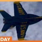 Video: Blue Angels Fly at Low Altitude, Sending People Scrambling