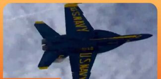 Video: Blue Angels Fly at Low Altitude, Sending People Scrambling