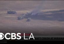 U.S Jet CRASHES On Marine Base Military plane crashes at San Diego Miramar Air Base