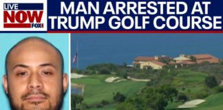 Man arrested at Trump’s California golf course faces charges