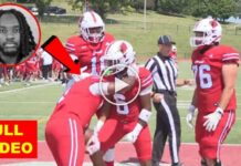 College Football Player Dies After Scoring Touchdown MicahJo Barnett Video | College Football Player Dies After Suffering Medical Emergency During Game 💔