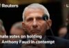 LIVE: Senate votes on holding Dr. Fauci in contempt