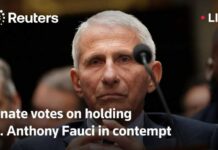 Senate Votes to Hold Fauci for Criminal Contempt LIVE: Senate votes on holding Dr. Fauci in contempt