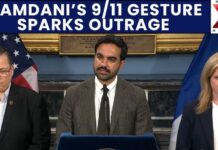 Mamdani Does The UNFORGIVABLE Days Before 9/11 NYC Mayor Mamdani Faces Backlash Over 9/11 Ceremony Pen Handover | NewsX World