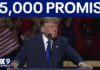 Trump Promises $5,000 For Every Adult Under One Condition Trump pitches $5,000 ‘dividend’ tied to Republican midterm win