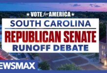 Senate Debate Derailed After Candidate Does UNTHINKABLE FULL DEBATE: Vote for America: South Carolina Republican Senate Runoff Debate | NEWSMAX