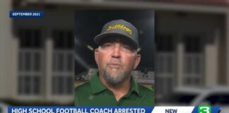 Tracy coach arrested after phone found recording students in locker room, police say