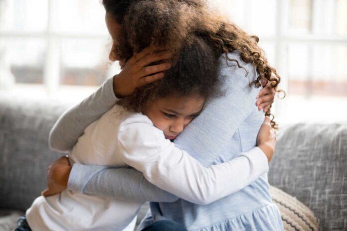 Black,African,Mother,Embrace,Little,Preschool,Frustrated,Kid,Sitting,On This Drug Is Harming Children More Than Anyone Else, Warning Says
