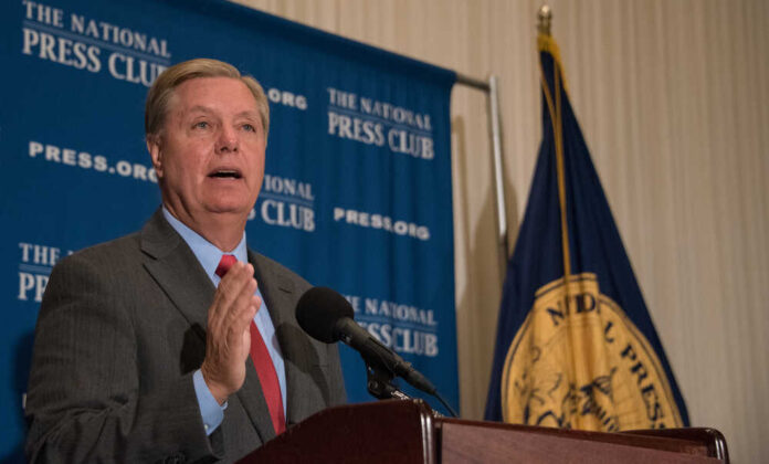 Washington,,Dc,-,September,8,,2015:,Senator,Lindsey,Graham,,Candidate