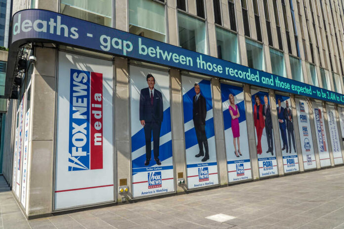 New,York,-,July,22,,2021:,Fox,News,Channel,At
