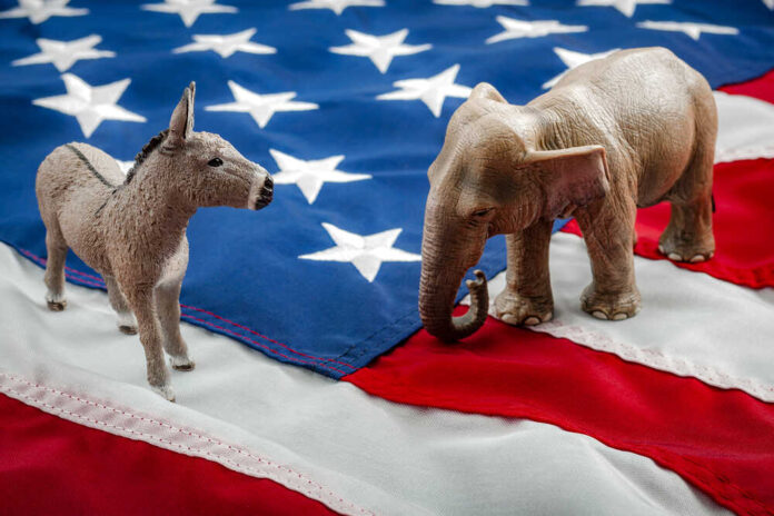 Democrats,Vs,Republicans,Are,Facing,Off,In,A,Ideological,Duel