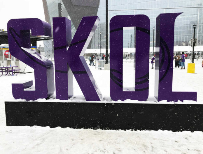 Minneapolis,,Mn/usa-,January,14,,2018-,The,Minnesota,Vikings,Giant,Skol